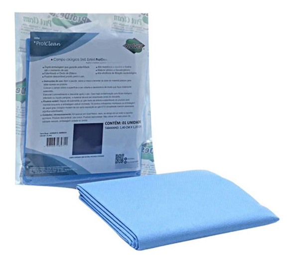 Campo Cirúrgico Estéril Standard Sms Protdesc 40x40 100un 0