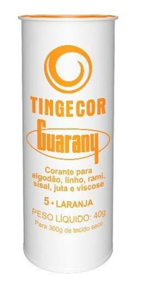 Corante Para Tingir Tingecor Guarany 40g 05 - Laranja 0 Corante Para Tingir Tingecor Guarany 40g 05 - Laranja 0