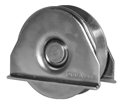 Rueda Al Piso Para Porton | Ducasse 80mm Con Placa 0