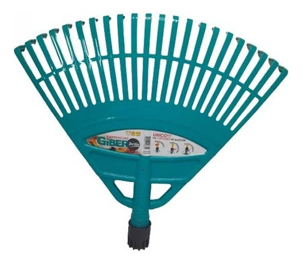 Barre Hojas Giber Mediano Rastrillo 45cm 22 Dientes 0