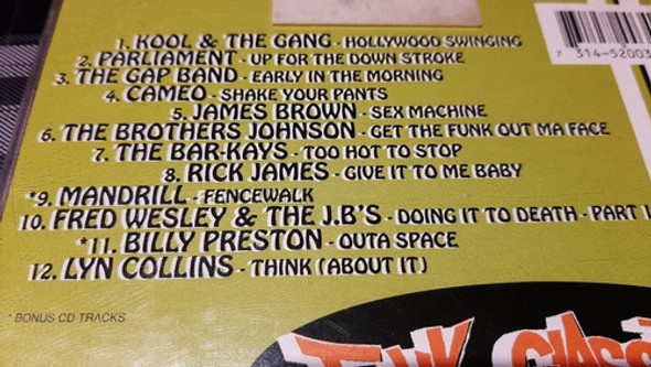 Compilado - Funk Classics The 70 - Cd Original Import 1