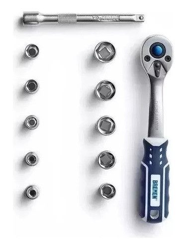 Juego Set Tubos Bocallave Crique 1/2'' Portatil Bremen 6658 0
