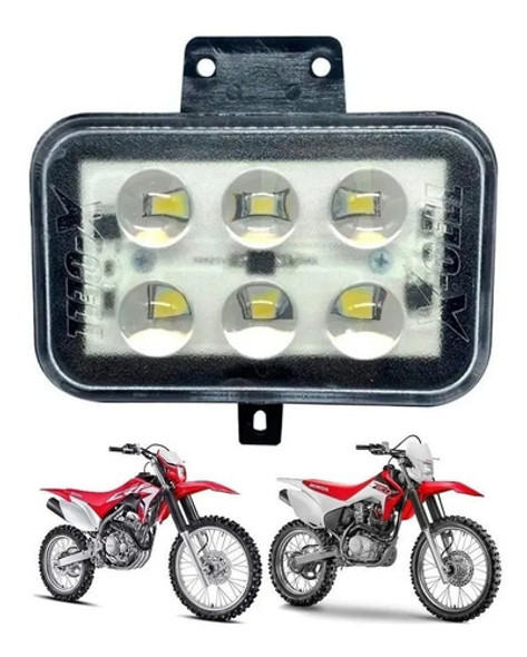 Farol Bloco Óptico Crf 230 X-cell Com 6 Leds 0