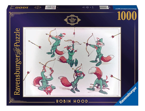 Ravensburger Disney Treasures From The Vault Robin Hood 1000 0