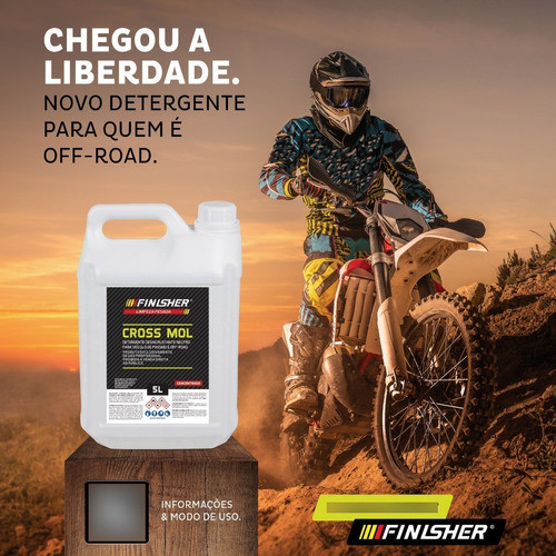 Cross Mol Finisher Shampoo Automotivo Limpeza Pesada 5l 1