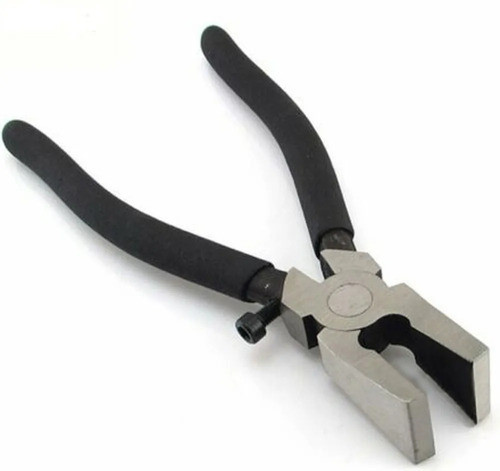 Pinza Punta Pato Chata Con Regulacion 200 Mm Vidriero Prof. 0
