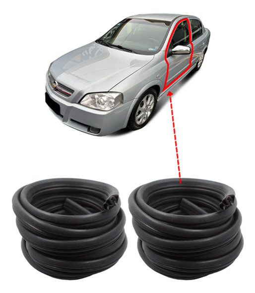 Par Borrachas De Porta Chevrolet Astra 1995 A 2011 0 Par Borrachas De Porta Chevrolet Astra 1995 A 2011 0