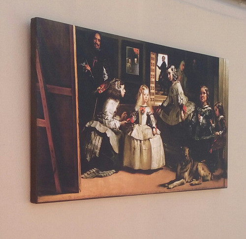 Cuadro Clasico   Las Meninas   . D. Velazquez 40 X 70 1