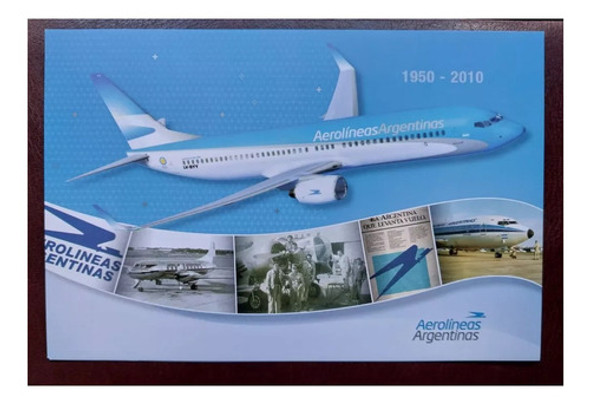 Entero Postal. 60 Años De Aerolíneas Argentinas. 2010 0