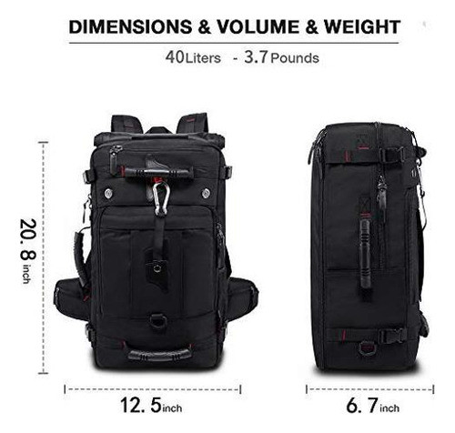 Mochila De Viaje Kaka, Mochila Para Portatil, Mochila De Sen 1