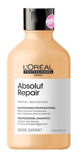 Shampoo Loreal Absolut Repair 300ml Dañado 0