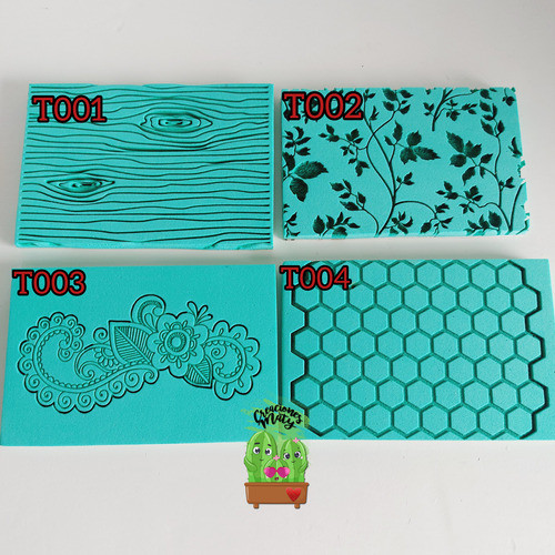 Texturizadores Para Fondant Y Porcelana Fria. Texturas 0