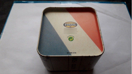 Estuche Lata Vacio Para Reloj Fossil 1