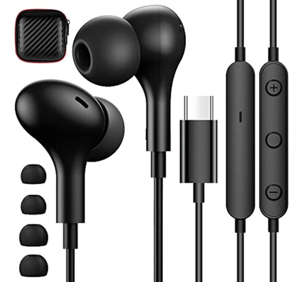 Apetoo Auriculares Usb C Para Samsung S22, Auriculares Estér 0