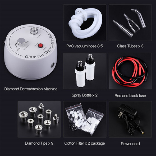 3 Em 1 Profissional Diamante Microdermoabrasão Spray De 1