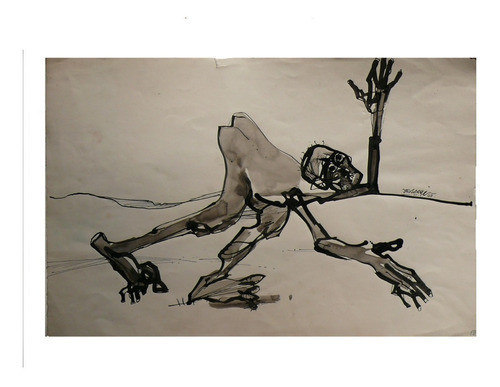 Abel Bruno Versacci - Tinta Aguada Sobre Papel 0