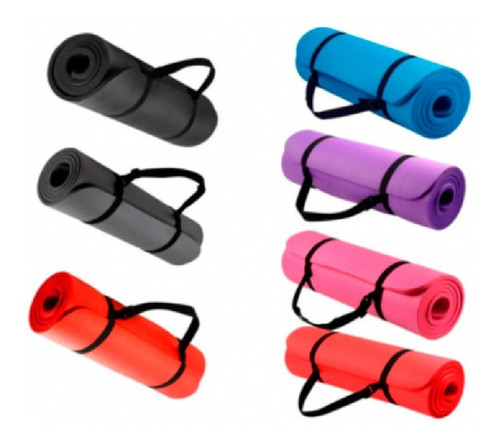 Colchoneta Yoga Mat 15mm Abdominales Pilates 180x60cm 1