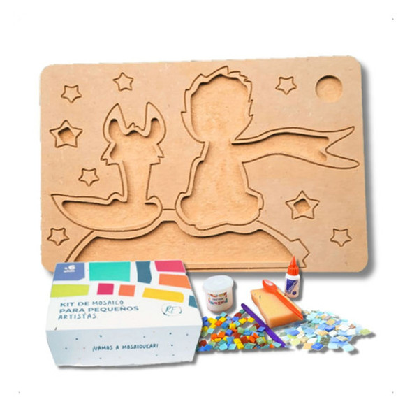 Kit Mosaico Pequeños Artistas El Principito 0 Kit Mosaico Pequeños Artistas El Principito 0