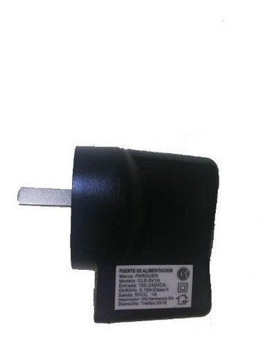 Fuente De Alimentación Usb Parquer 5v 1 Amper Cuota 0