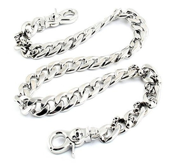 Doublek Strong Skull Spike Llave Jean Cadena De Cartera 2758 0