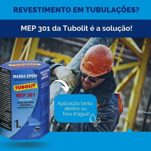 Massa Epoxi Tubolit Mep 301 1kg Uso Naval 1