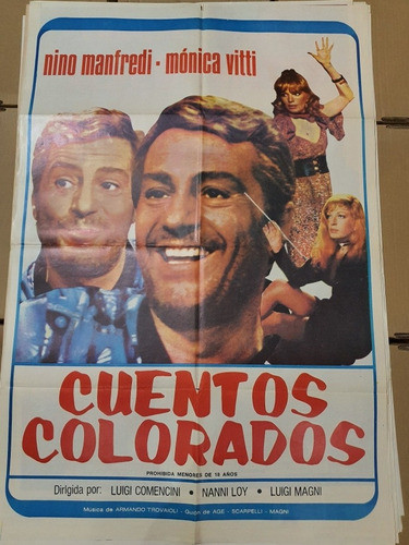 Afiche Cine Original-nuevo-1098- Cuentos Colorados 0
