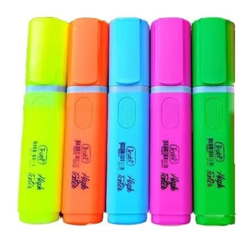 Resaltador Trabi High Texter Punta Biselada X 5 U. 0
