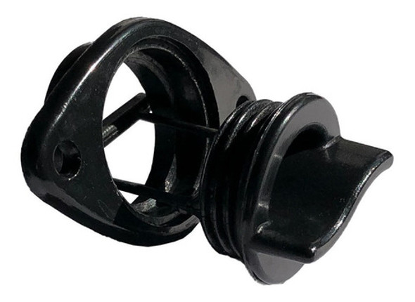 Conjunto Dreno Bujão 1 Polegada Preto Barco Lancha Caiaque 1