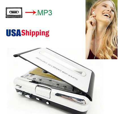 Antiguas Cintas A Pc Usb Cassette Mp3 Cd Converter Captura D 1