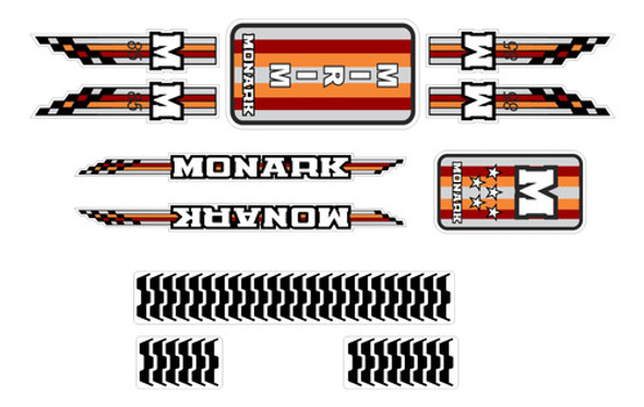 Adesivos Bicicleta Monark Monareta Mirim 1985 - Frete Gratis 0