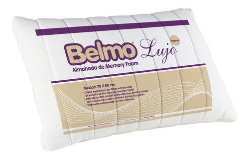 Combo 2 Almohadas Belmo Lujo Memory Foam 70x50 1
