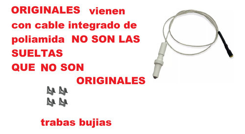 Juego Bujias Eitar X4 Cocina Longvie Orbis Domec Valper 1