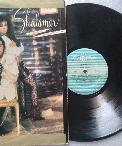 Vinil Lp Top Tape 1985 / Shalamar Heart Break 1