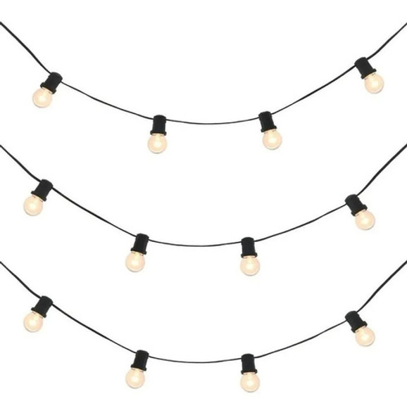 Guirnalda Luces Exterior 15 Metros  Apto Led 18 Cuo 0