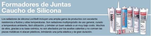 Formadores Juntas Caucho Silicona 5699 Grey X300ml Loctite 1