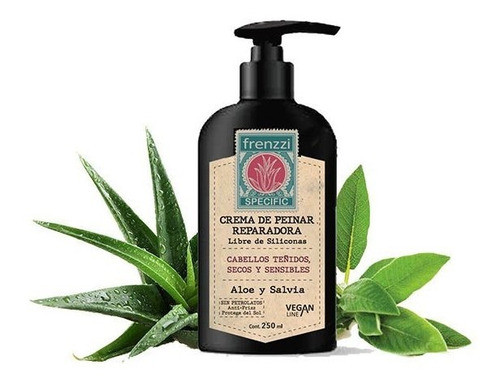 Crema De Peinar Aloe Y Salvia Frenzzi 1