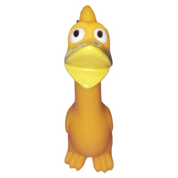 Juguete Ave De Goma Con Chifle Para Perro Varios Colores 0 Juguete Ave De Goma Con Chifle Para Perro Varios Colores 0