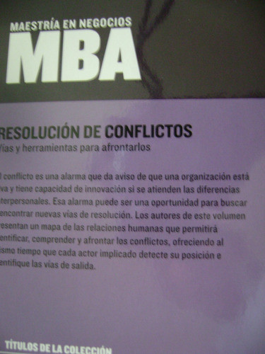 Maestria En Negocios. Mba. Como Nuevo!! 1