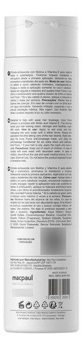 Shampoo Crescimento Capilar Macpaul Inner Force Biotin 300ml 1