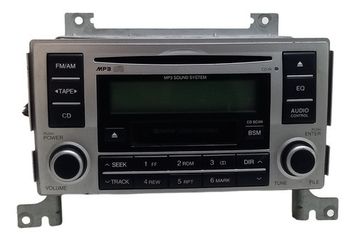 Rádio Hyundai Santa Fé 2007 A 2013 Original 0