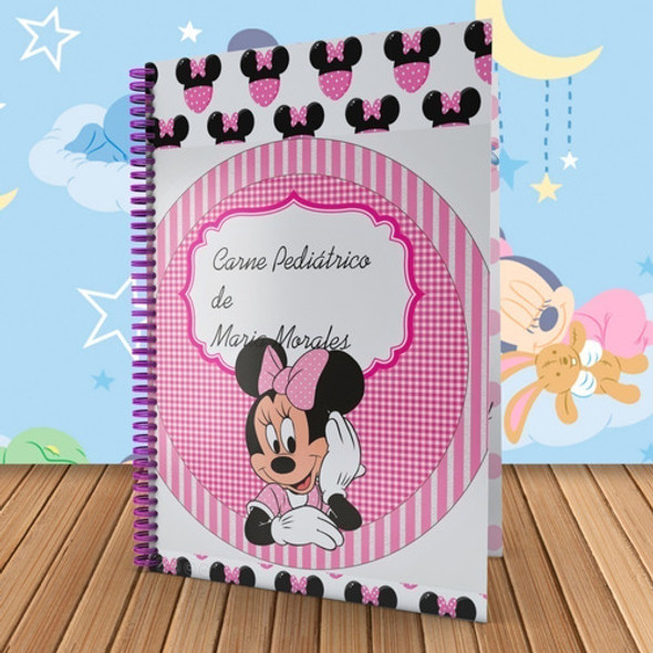 Cuaderno Pediátrico Kit Imprimible Minnie | Power Point 1