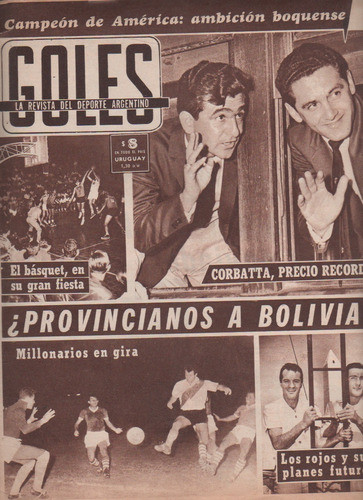 Revista * Goles * N° 756 - Año  1963 - Boca - River 0