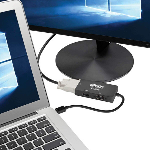 Tripp Lite Mini Displayport 1.2 To Vga Dvi Hdmi Adapter 1