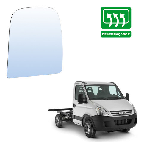 Vidro Retrovisor Princ. Iveco Daily 2015 2016 2017 + Des. Ld 1