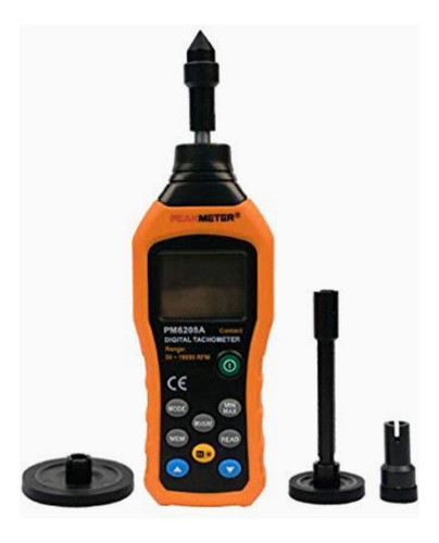 Tacómetro Digital De Tipo Contacto Peakmeter 0