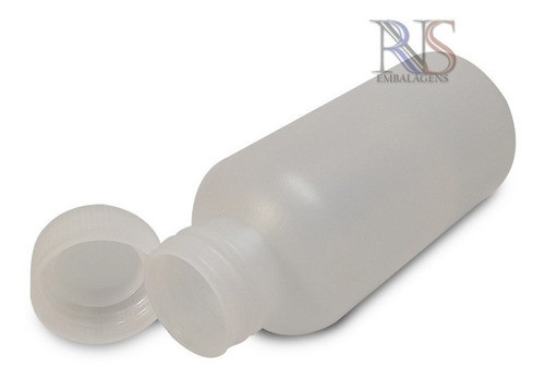 250 Frasco Plástico 50ml Tampa Rosquear S/ L - Ref 17880 1