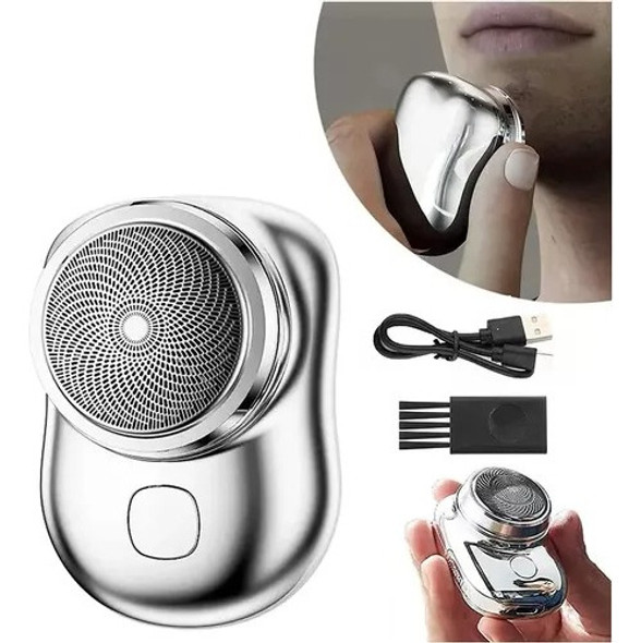Mini Maquina De Afeitar Portátil Usb Eléctrica 0