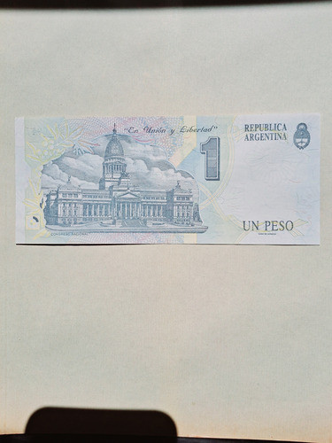 Billete 1 Peso Convertible De Curso Legal.con Leyenda. 1