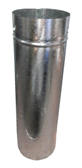 Caño Chapa Galvanizada C/30 Ø 8 Pulgadas Largo 50 Cm 0
