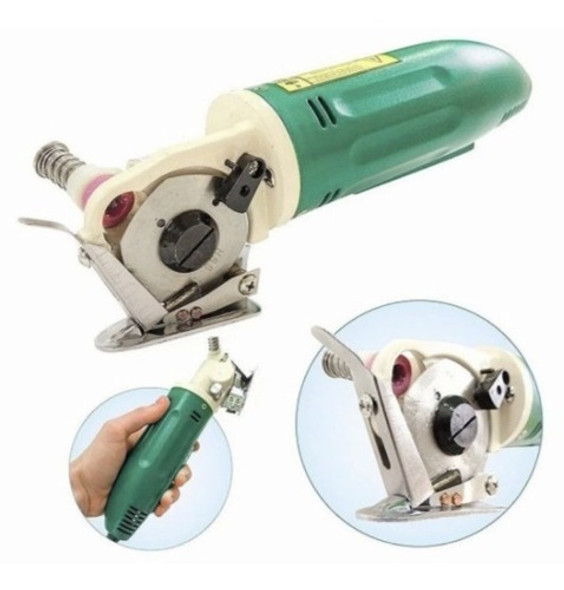 Cortadora De Tela Eléctrica Con Afilador Nueva 1